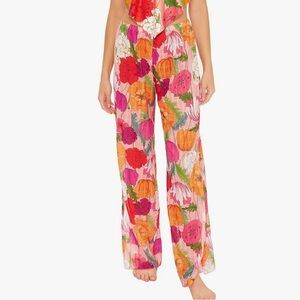 Trina Turq Printed Coverup Pants